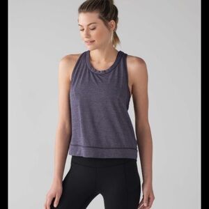 Lulu lemon Pace Perfect cropped muscle tank